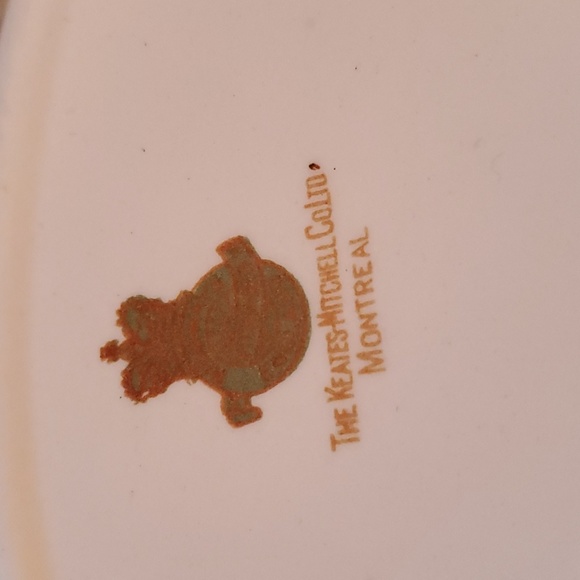 Vintage Ridgways England Restaurant ware The Queen's Montreal oval bowl - Picture 9 of 10